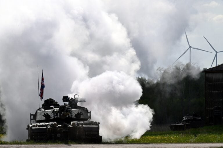 Spring Storm joint military exercise Pärnu, Estonia