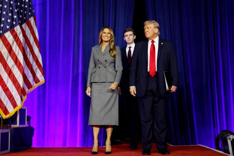 Republican Presidential Nominee Donald Trump Holds Election Night Event In West Palm Beach