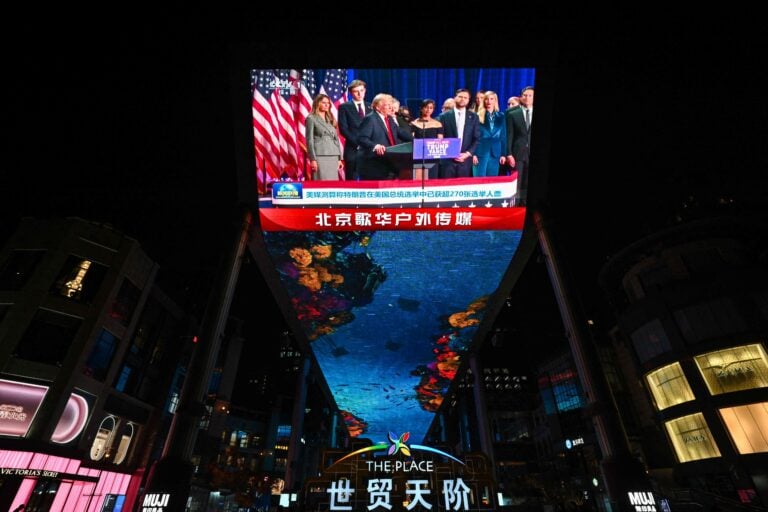 CHINA - US - VOTE - POLITICS - ELECTION