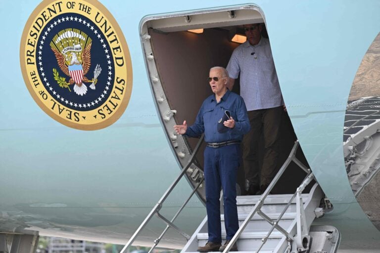 BRAZIL - US - POLITICS - DIPLOMACY - BIDEN - ARRIVAL