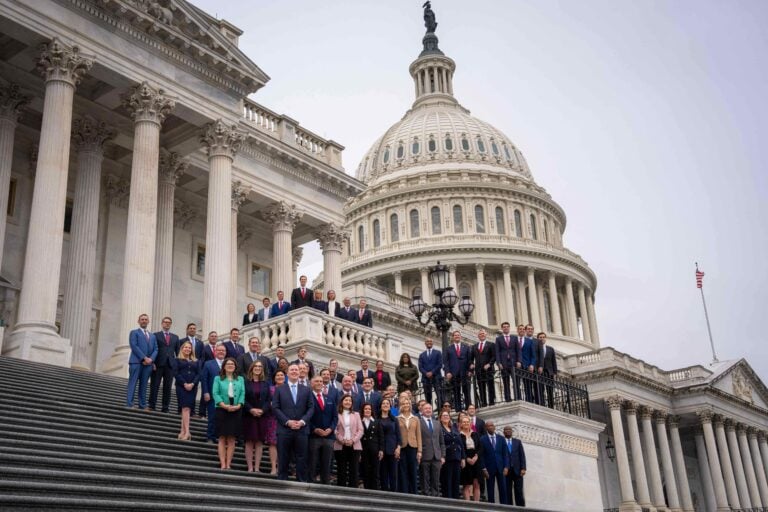 House Member-Elect Class Poses For Group Photo On U.S