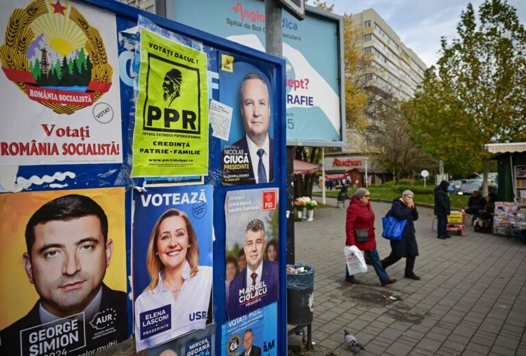 FILES - ROMANIA - POLITICS - VOTE - PRESIDENT - CANCEL