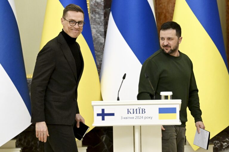 President of Finland Alexander Stubb visits Ukraine