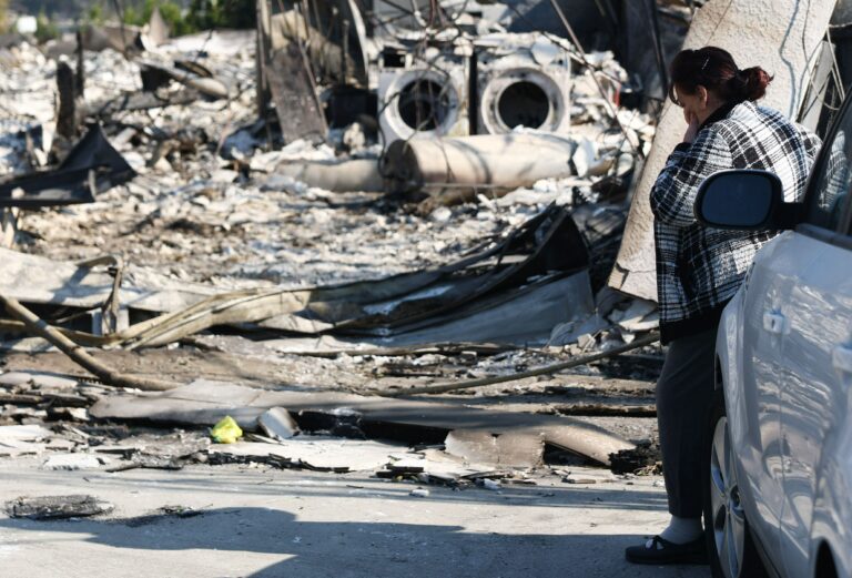 Powerful Winds Fuel Multiple Fires Across Los Angeles Area