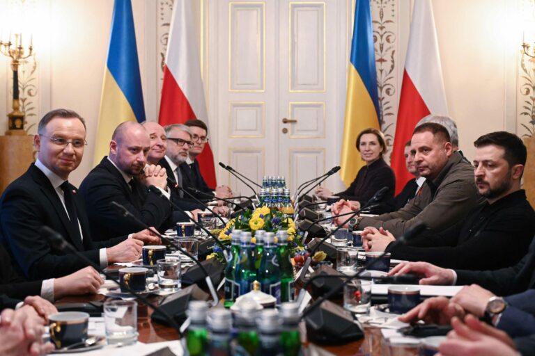 POLAND - UKRAINE - DIPLOMACY - ZELENSKY - DUDA