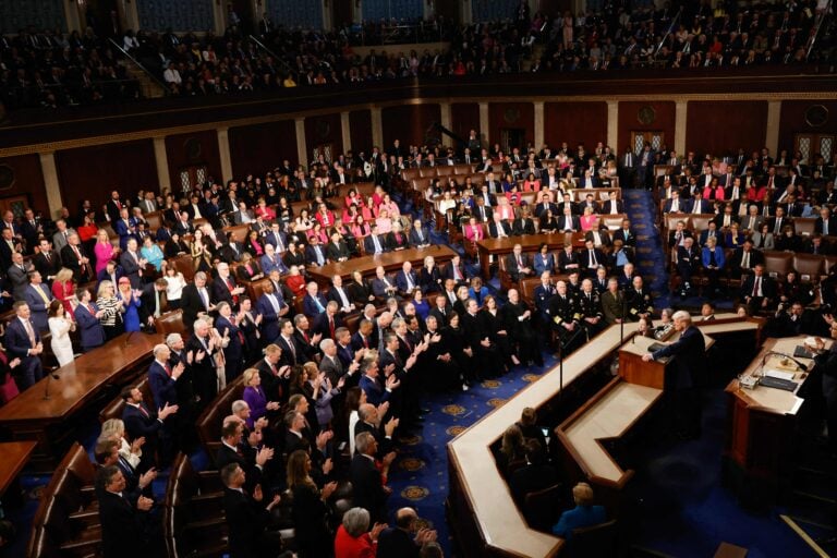 Donald Trump Delivers Joint Address To Congress